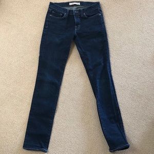 J. Brand pencil leg jeans Size 27 Dark wash.
